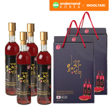 [ODK x 울타리] 프리미엄 오미자진액 (500ml x 2병) 선물세트 x 2박스_무료배송특가 세트 (묶음)