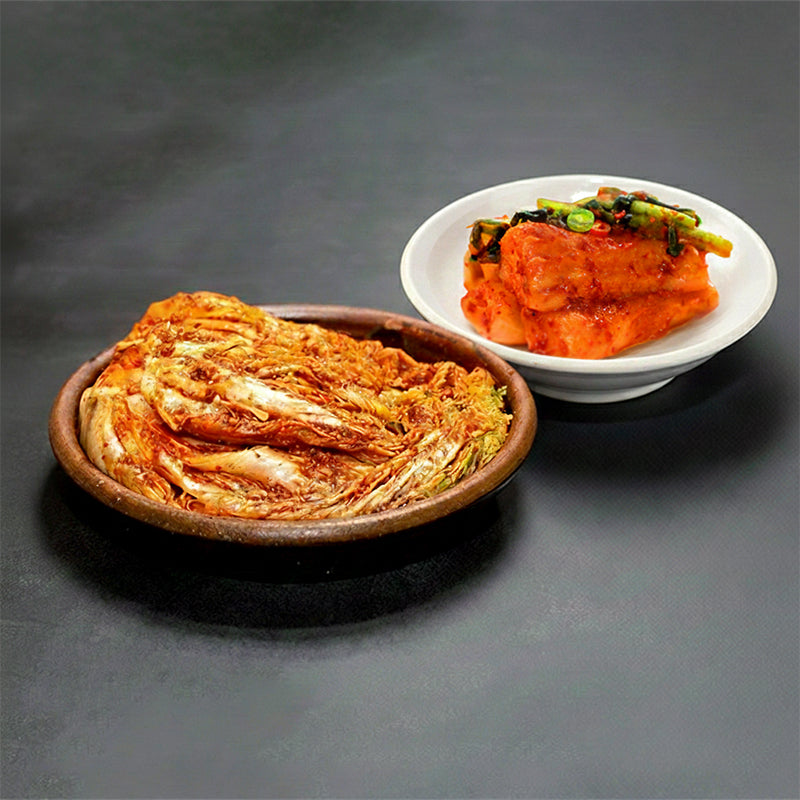 황진담 프리미엄 국내산 포기김치 5kg + 총각김치 3kg_무료배송_ 1월 3째주 순차발송 (묶음)