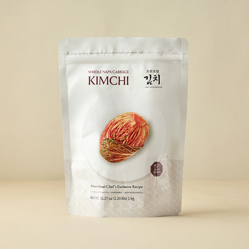[Josun Hotel] Cabbage Kimchi 1kg + Radish Kimchi 1kg