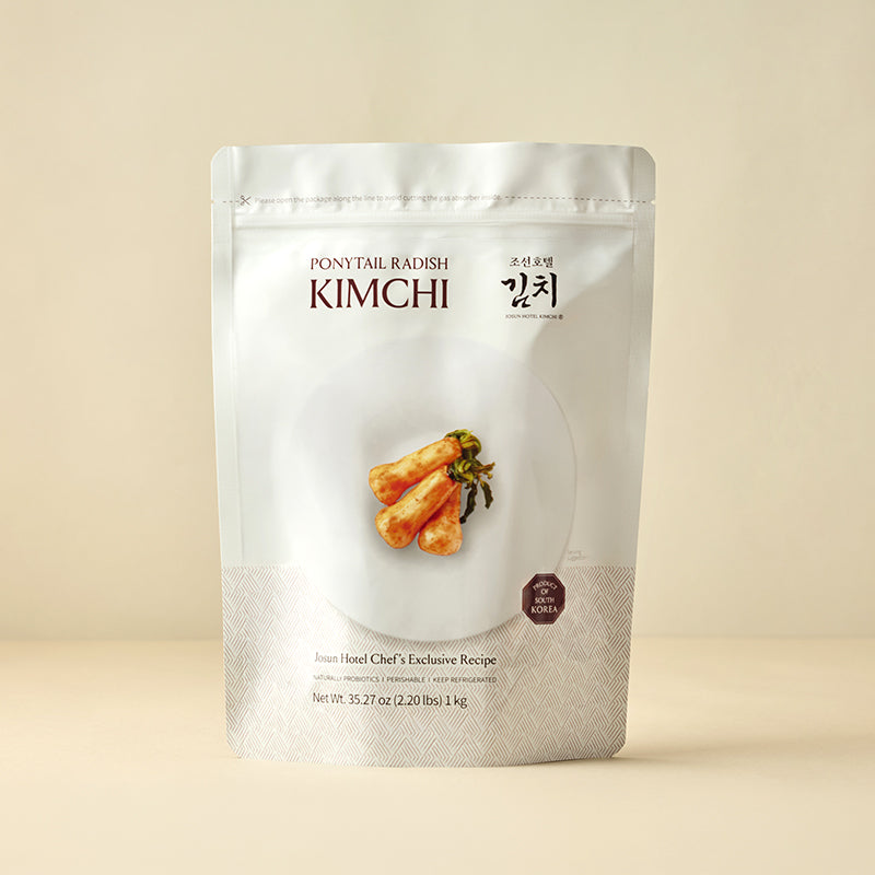 [Josun Hotel] Cabbage Kimchi 1kg + Radish Kimchi 1kg