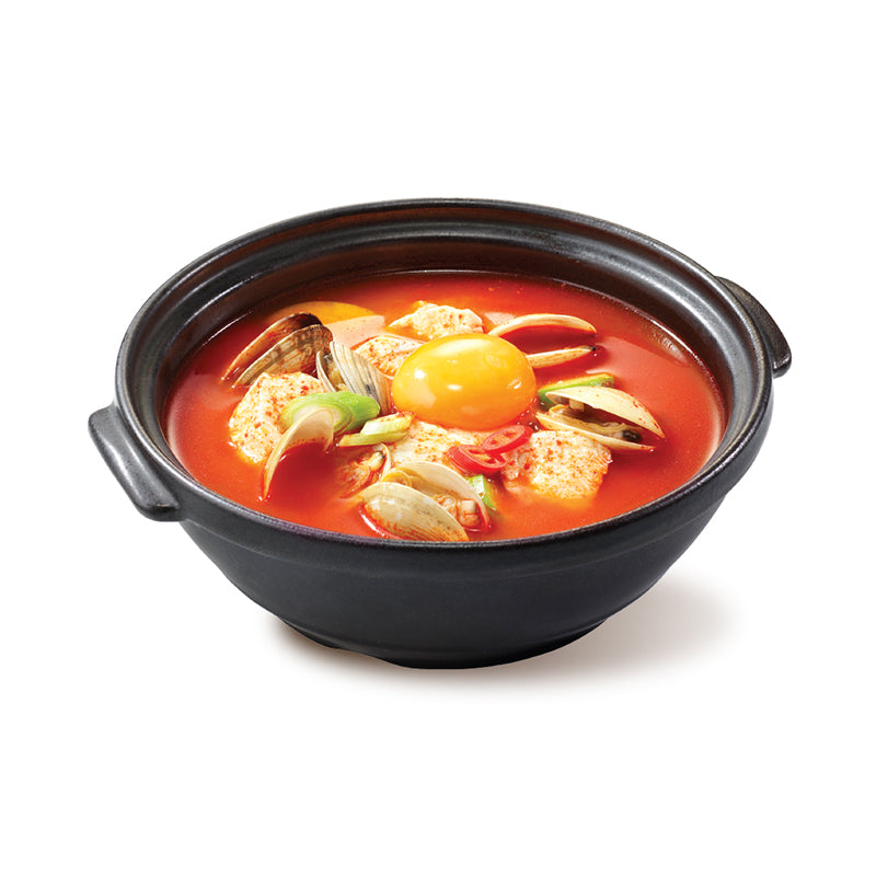 [아워홈] 얼큰한 해물 순두부찌개 400g x 2팩 (묶음)