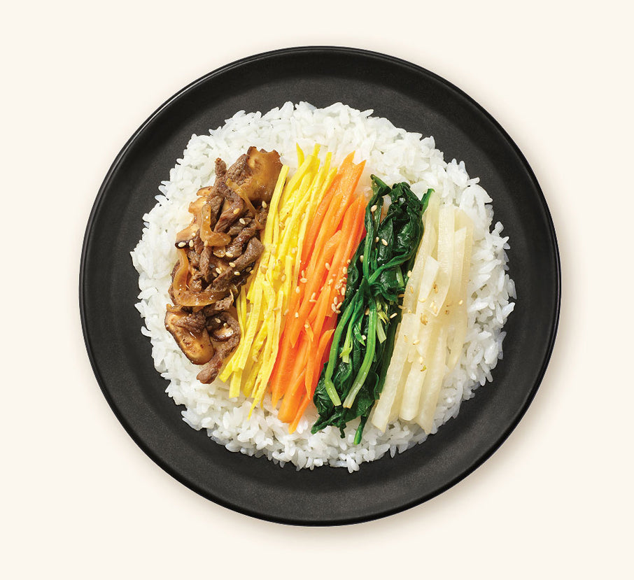 [아워홈] 온더고 전주식 오색비빔밥 (Soy Based Bulgogi & Four Veggie Bibimbap) 320g x 2팩 (묶음)