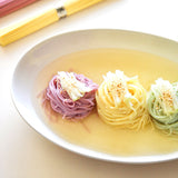 [Myeongawon] Premium Hand Pulled 5 Color Fine Noodles 500g