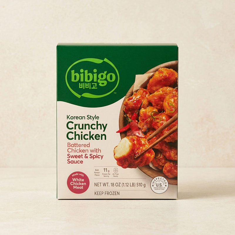 [비비고] 양념치킨 (Crunchy Chicken w/ Sweet & Spicy Sauce) 18oz