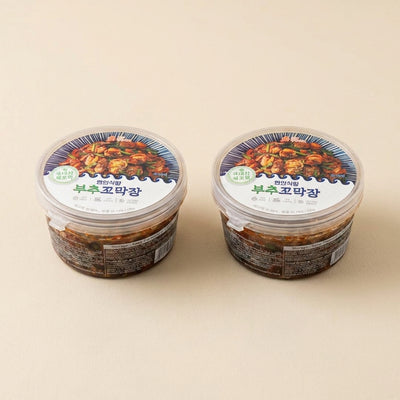 [연안식당] 부추꼬막장 150g x 2팩 (묶음) 타임딜