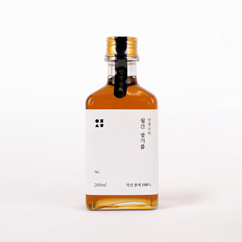 [한국직배송] 양평상회 2종 세트 (생들기름 200ml+참기름 200ml)