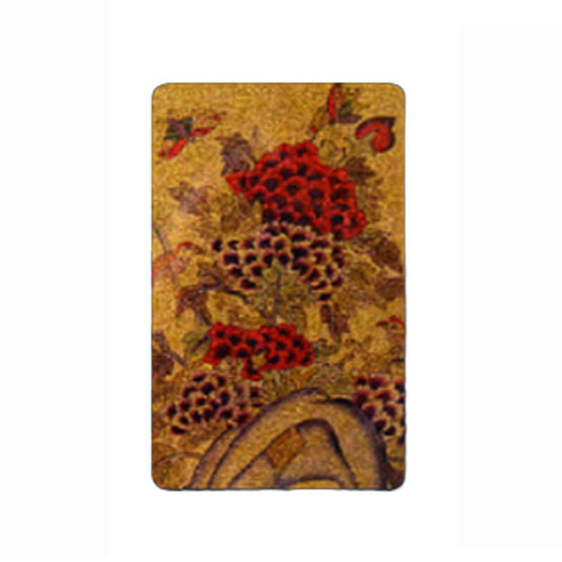 [K Direct Delivery] Yulart Minhwa Wallet & Pure Gold Leaf Card Set (Select Option) + Free Gift: Jakhodo Badge