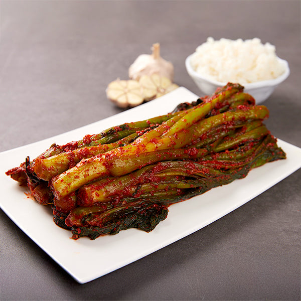 Namdo Style Kimchi Young Radish & Napa Cabbage Water Kimchi 2kg + Diced Radish Kimchi (Seokbakji) 2kg + Red Mustard Leaf Kimchi 1kg_Korea Direct Delivery D

