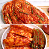 Award-Winning Saebyeok Farm Whole Napa Kimchi 2kg + Altari Kimchi 2kg_Korea Direct Delivery B
