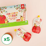 Sweet red ginseng under the apple tree (100ml x 10 pack) x 5 box_ Free shipping (Set)