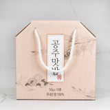 [농가애] 국내산 100% 공주맛밤 선물세트 (50g x 10개입)