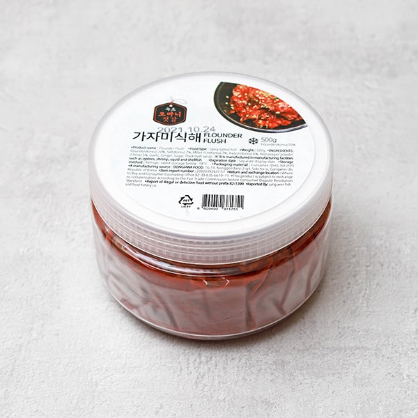 [동화푸드] 오마니 가자미식해 500g