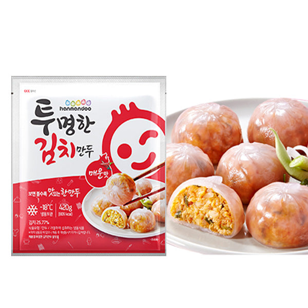 [한만두] 투명한 김치만두 420g