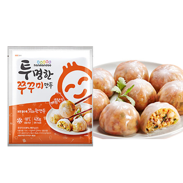 [한만두] 투명한 쭈꾸미만두 420g