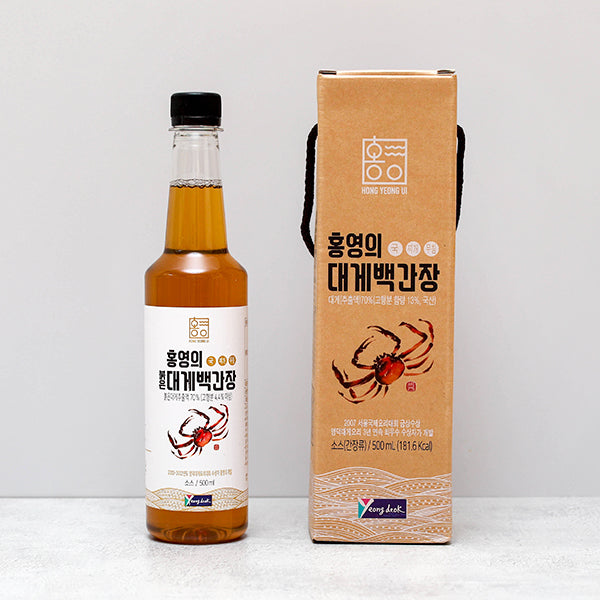 [더동쪽바다가는길] 홍영의 붉은대게 백간장 500ml
