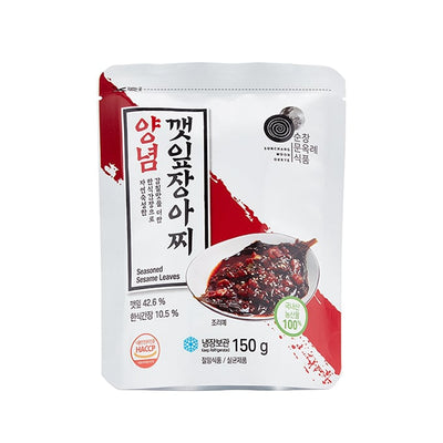 [순창문옥례] 양념깻잎장아찌 150g